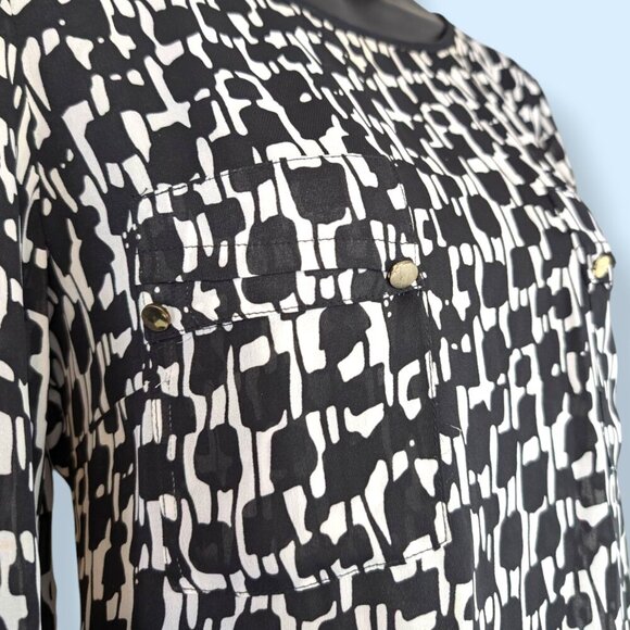 Vintage Cynthia Rowley Sheer Blouse - Picture 4 of 8